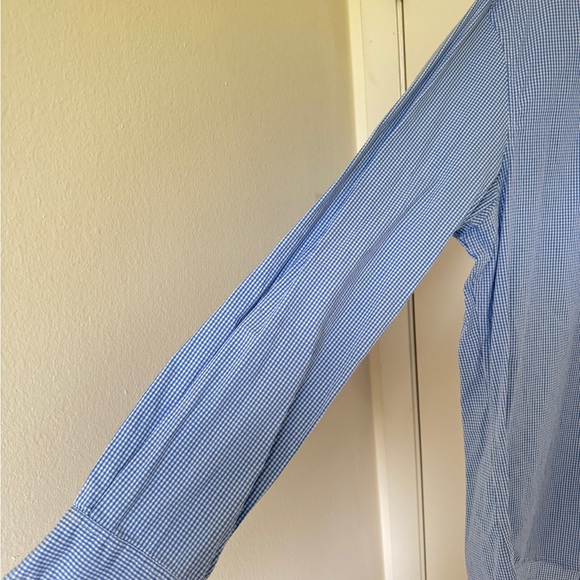 Tommy Hilfiger Blue Casual Button Down Shirt - Picture 3 of 4